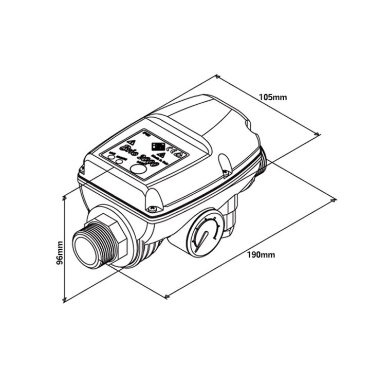 BRIO 2000 MT áramláskapcsoló