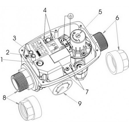 BRIO 2000 MT áramláskapcsoló