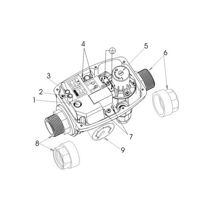 BRIO 2000 MT áramláskapcsoló
