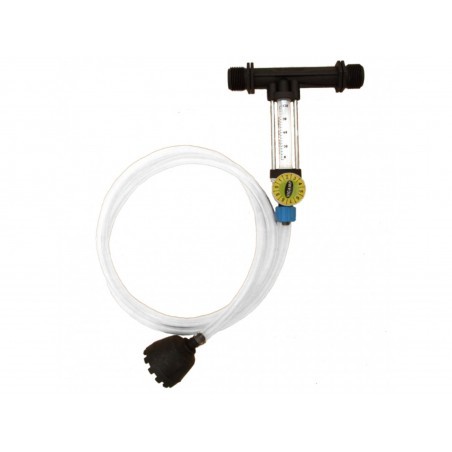 Venturi felszívó 1", 40-250l/h ,  szabályzóval, ellenörző csővel szűrővel