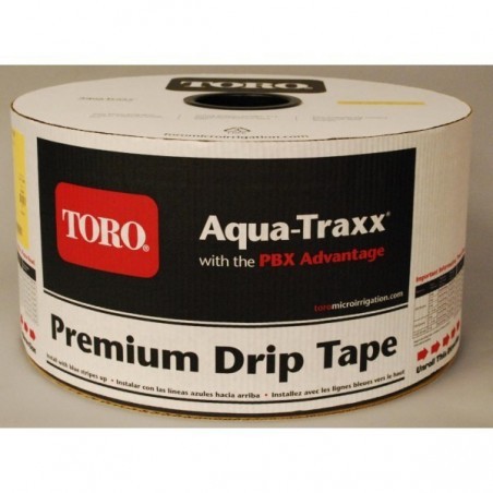 Aqua-Traxx csepegtető szalag 10 cm oszt, 6 mil 1,14 L / h ( 200 m / tek )