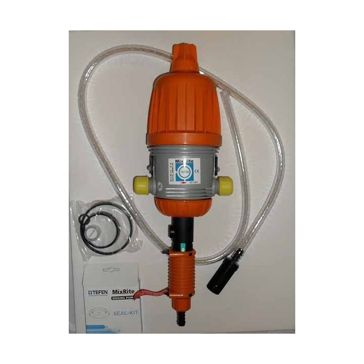 Tefen mixrite dugattyús  tápoldat adagoló 3/4x3/4"