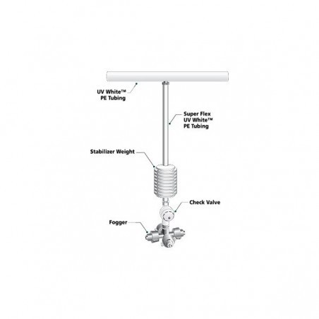 Netafim CoolNet Pro 4-es szerelt párásító fej