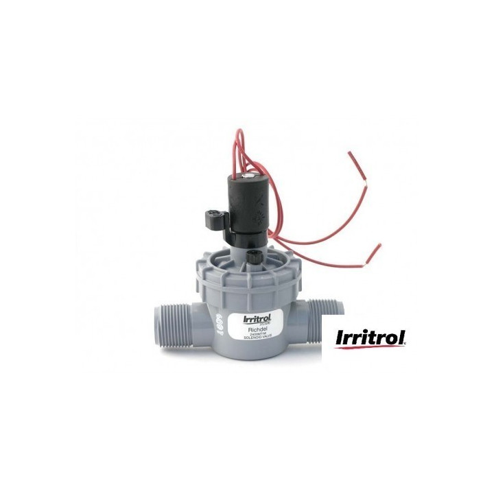 Irritrol Richdel mágnesszelep 1" KM, átfolyásszabályzóval