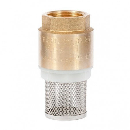 Réz visszacsapó szelep szűrőkosárral 2,1/2"