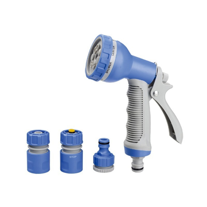 Öntözőpisztoly 7 funkciós csatlakozókkal (AM02032-02set)