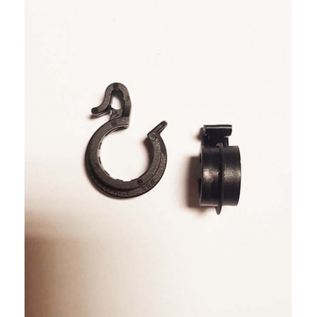 Kordon akasztó DN20 csepegtető csőhöz akasztó kampó - széles