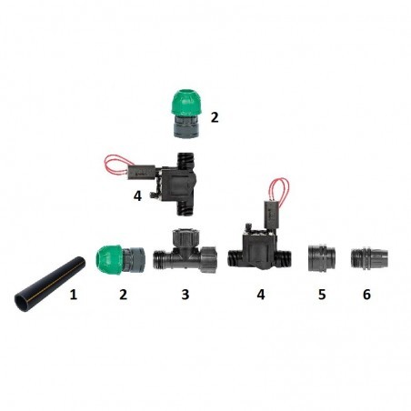 Hunter PGV - 101, 1" KK mágnesszelep