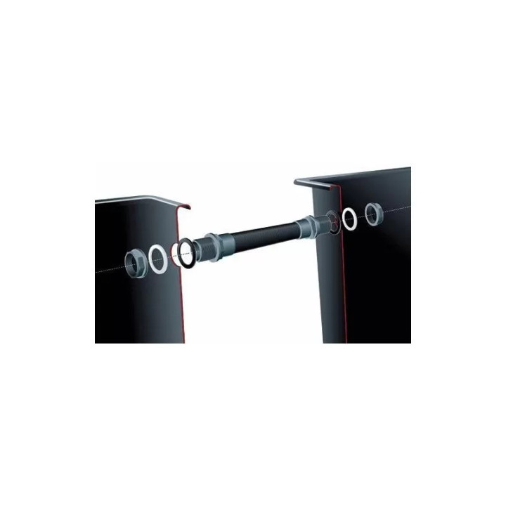 PVC tartály szerelvény 32mm x 1" BM