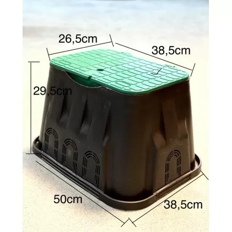 Szelepakna standard zárható tetővel