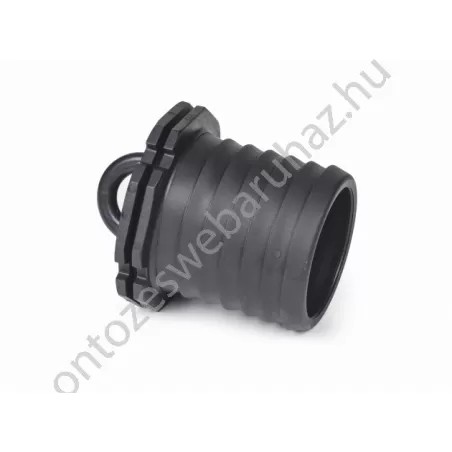 Lay flat ( tűzoltó tömlő ) végzáró dugó 65 2,5" (fekete)
