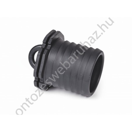 Layflat ( tűzoltó tömlő ) végzáró dugó 104 4" (fekete)