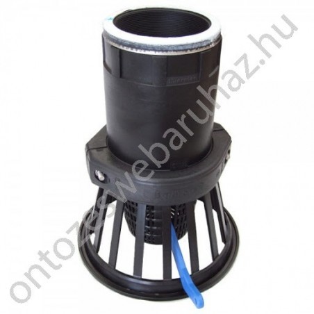 Műanyag lábszelep 4" PP