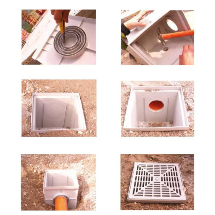 Szelepakna 40x40x40cm (tető nélkül)