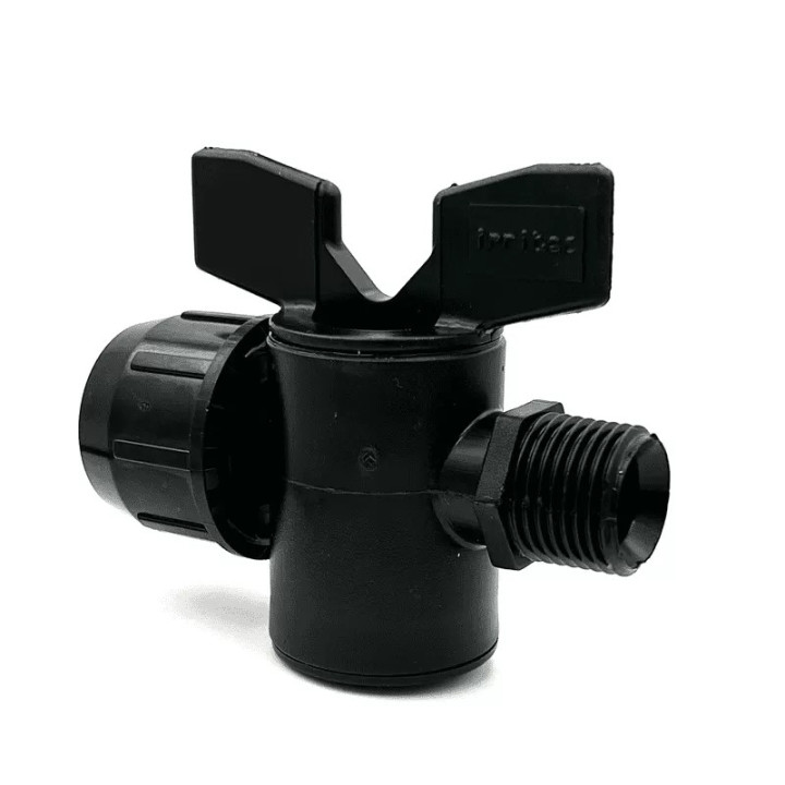 Mezőgazdasági csap (fekete) Km / Tok D25X1/2 8bar