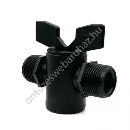 Mezőgazdasági csap fekete Km/Km 3/4"x3/4" 8bar