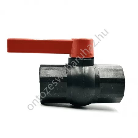 Műanyag betétes műanyag golyóscsap PKV 1,1/2" BB