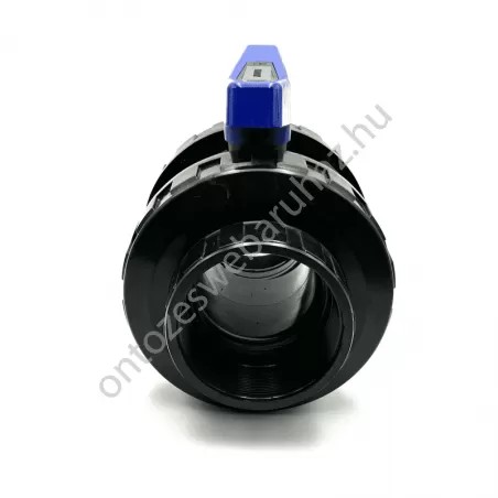 Műanyag betétes műanyag hollanderes golyóscsap K2F 4" BB