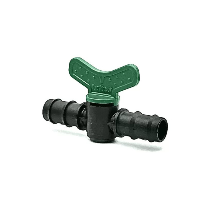 Tömlővéges szelep zöld 20x20 4bar