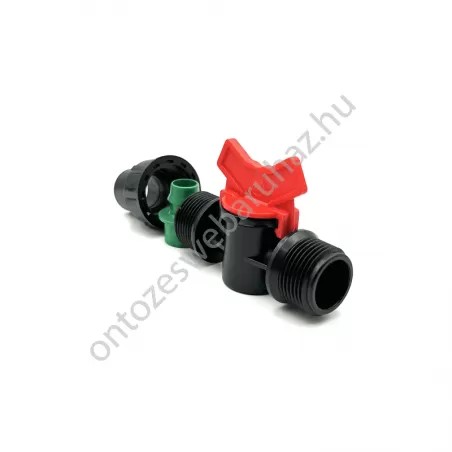 Csap tok-menetes 16-3/4" KM PP