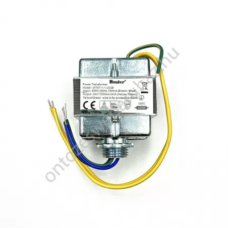 Hunter vezérlő trafó X-Core kültéri vezérlőhöz 230/24V