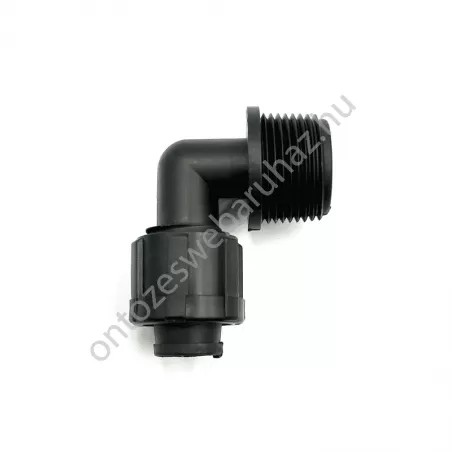 Csepegtető szalag indító könyök 17 x 3/4" könyökkel PP