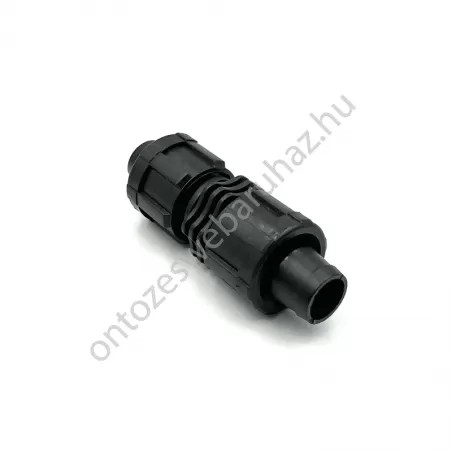 Csepegtető szalag toldó 17 x 17 PP egyenes PP