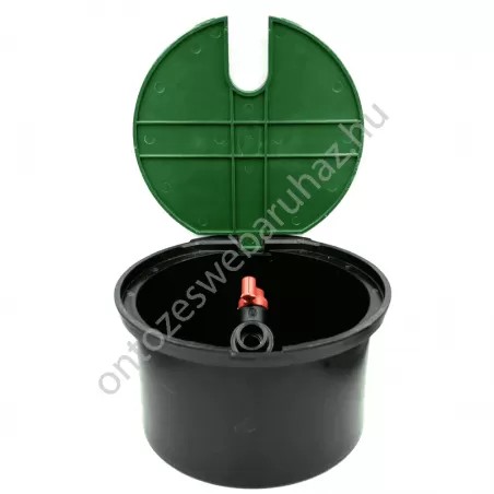 Fedeles doboz 3/4" műanyag csap