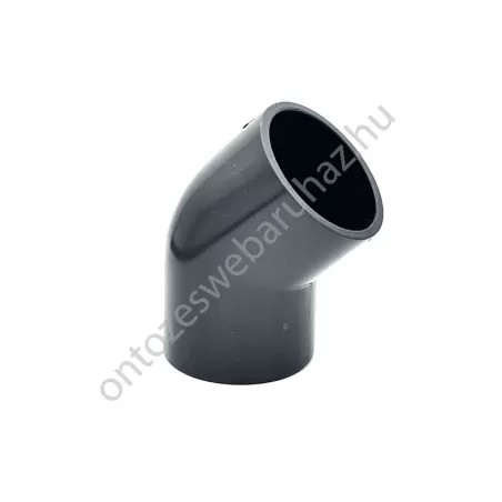 PVC ragasztható ív 45 fokos - DN20
