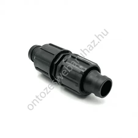 Csepegtető cső toldó DN16x16 egyenes szorítógyűrűvel