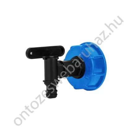 IBC CSATLAKOZÓ CSAPPAL 1/2R gyors csatlakozóval