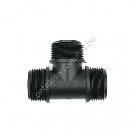 T-idom 3/4x1/2x3/4" KM műanyag PP