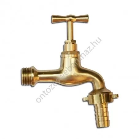 Prémium kerti kifolyócsap réz 1/2"km x 1/2" tömlővéges