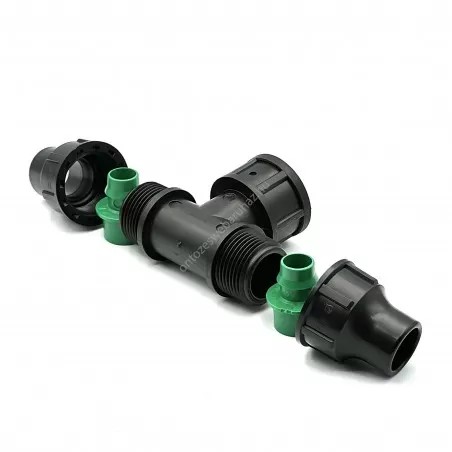 Prémium Variálható menetes T idom 16x3/4"BMx16