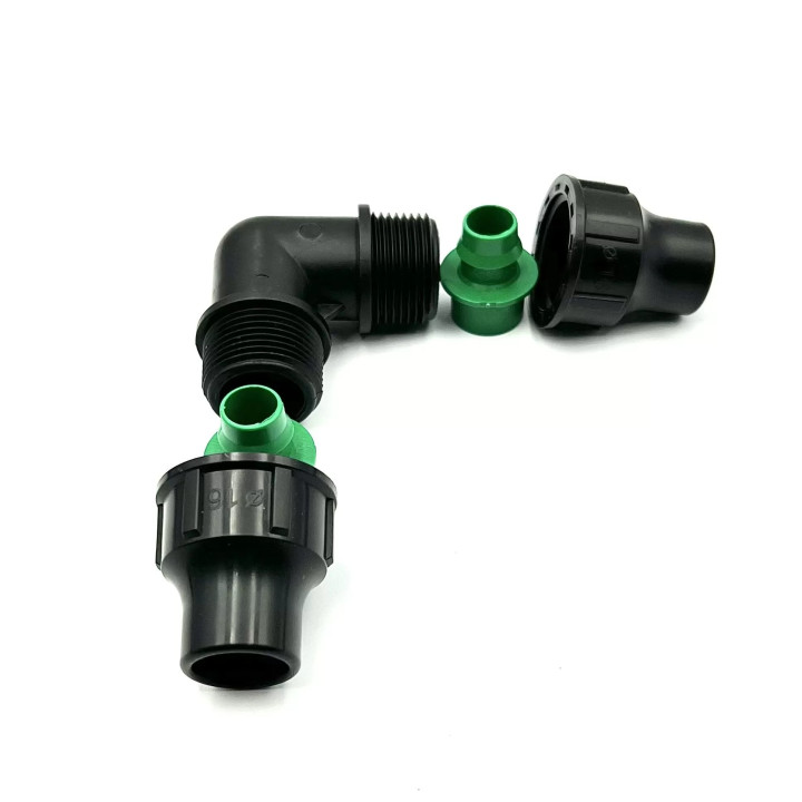 Prémium Variálható menetes könyök 16x16