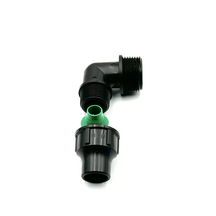 Prémium Variálható menetes könyök idom 16x3/4"KM