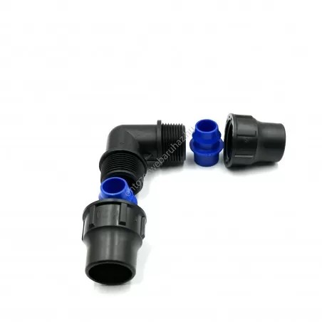 Prémium Variálható menetes könyök 20x20