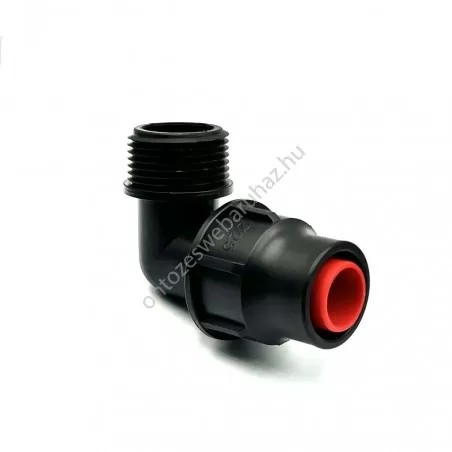 Variálható menetes könyök idom 25x1"KM PP