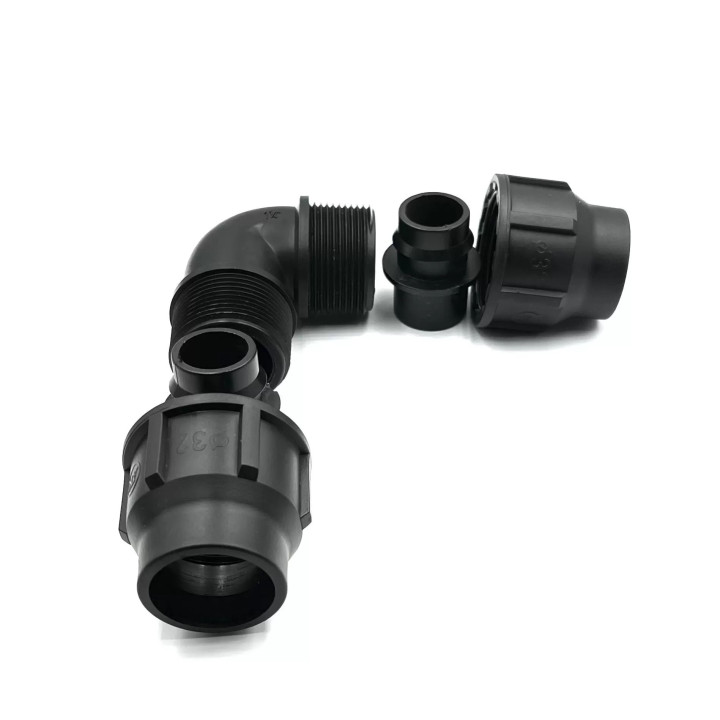 Variálható menetes könyök 32x32 PP