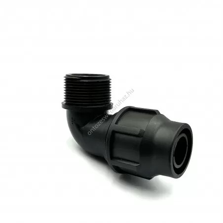 Variálható menetes könyök idom 32x1",1/4KM PP