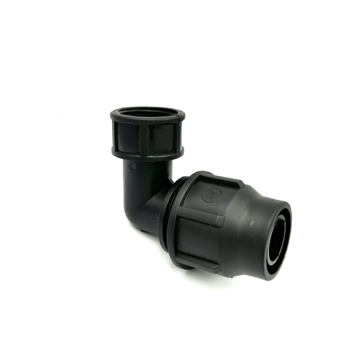 Variálható menetes könyök idom 32x1"BM PP