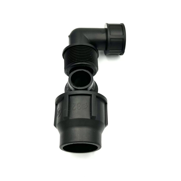 Variálható menetes könyök idom 32x1"BM PP