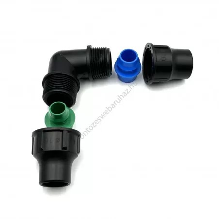 Prémium Variálható menetes könyök 16x20