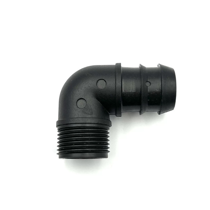 Könyök bordás menetes 32 x 1 km