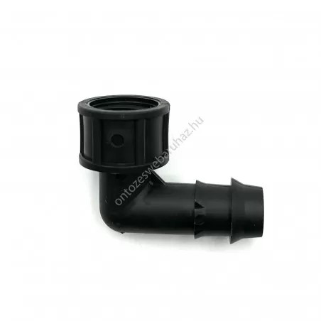 Könyök bordás menetes 20 x 1/2 BM