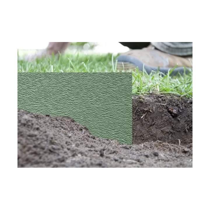 Bradas gyepszegély ágyásszegély zöld 6m x 15cm