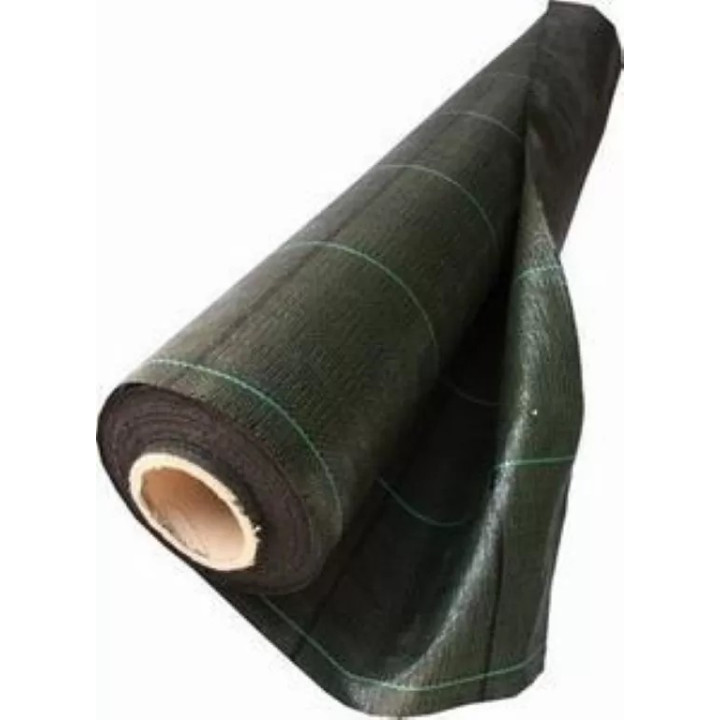 Agroszövet Fekete PPHA 120 g/m2/ 2 m x 50 fm (csíkos)