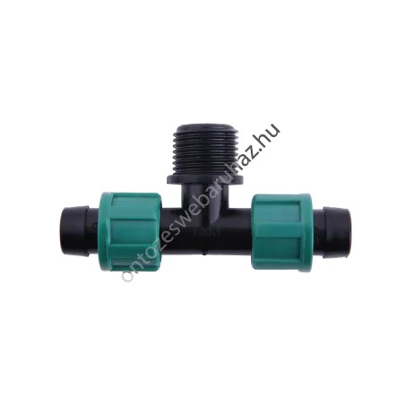 Csepegtető szalag T idom 17 x 3/4" KM x 17 (PO)