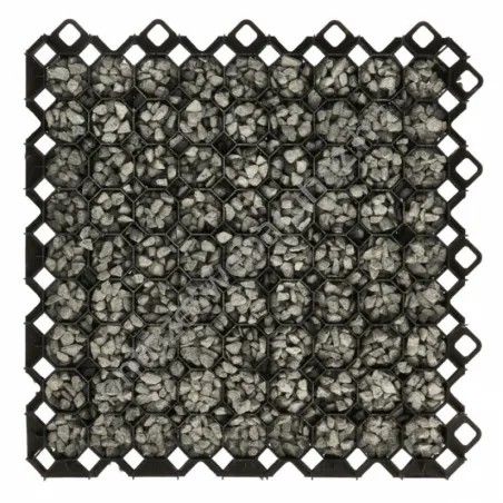 Multi Grid kerti gyeprács 600x600x40mm (fekete)