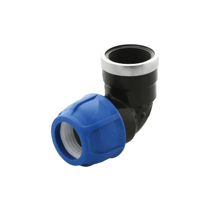 KPE könyök 25x1/2" BM